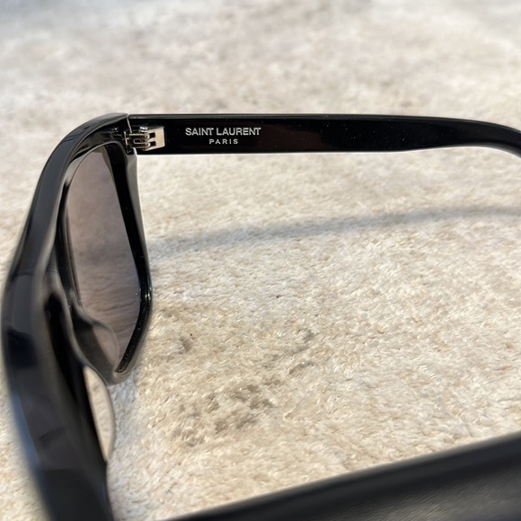 Saint Laurent D-frame acetate sunglasses with case AUTHENTIC - Picture 8 of 11